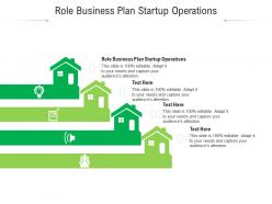 Role business plan startup operations ppt powerpoint presentation portfolio graphics design cpb