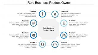 Role business product owner ppt powerpoint presentation gallery example cpb