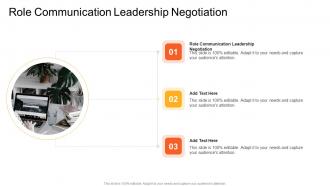 Role Communication Leadership Negotiation In Powerpoint And Google Slides Cpb