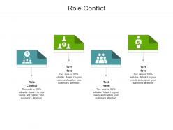 Role conflict ppt powerpoint presentation styles example topics cpb