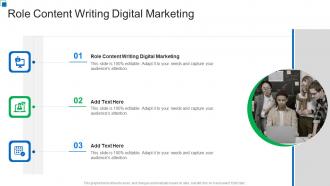 Role Content Writing Digital Marketing In Powerpoint And Google Slides Cpb
