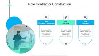 Role Contractor Construction In Powerpoint And Google Slides Cpb