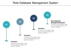Role database management system ppt powerpoint presentation infographic template cpb
