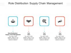 Role distribution supply chain management ppt powerpoint presentation infographics cpb