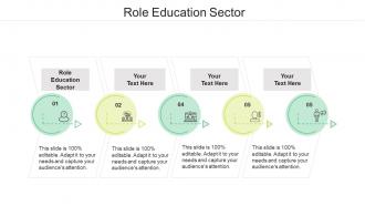 Role education sector ppt powerpoint presentation model templates cpb