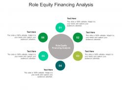 Role equity financing analysis ppt powerpoint presentation inspiration diagrams cpb
