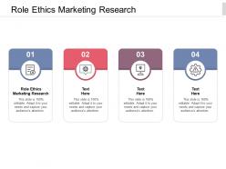 Role ethics marketing research ppt powerpoint presentation layouts mockup cpb