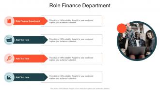 Role Finance Department In Powerpoint And Google Slides Cpb