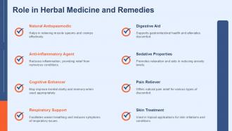 Role In Herbal Medicine And Remedies Duboisia Leichhardtii PPT Presentation ST AI SS
