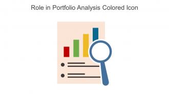 Role In Portfolio Analysis Colored Icon In Powerpoint Pptx Png And Editable Eps Format