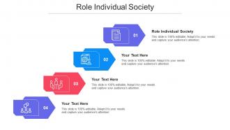 Role Individual Society Ppt Powerpoint Presentation Outline Structure Cpb