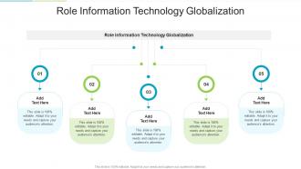 Role Information Technology Globalization In Powerpoint And Google Slides Cpb