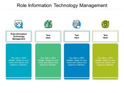 Role information technology management ppt powerpoint presentation professional cpb