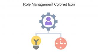 Role Management Colored Icon In Powerpoint Pptx Png And Editable Eps Format