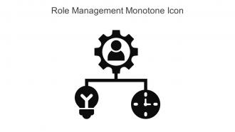 Role Management Monotone Icon In Powerpoint Pptx Png And Editable Eps Format