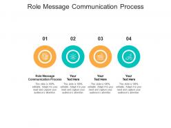 Role message communication process ppt powerpoint presentation inspiration layouts cpb