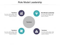 Role model leadership ppt powerpoint presentation outline model cpb