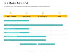 Role of agile team product agile delivery model