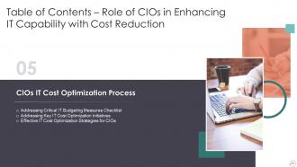 Role Of CIOS In Enhancing IT Capability With Cost Reduction Complete Deck