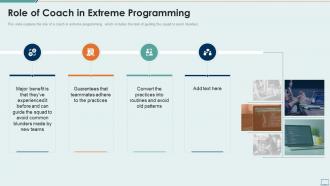 Role of coach in extreme programming extreme programming it