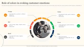 Role Of Colors In Evoking Customer Enhancing Consumer Engagement Through Emotional Advertising