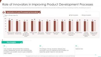 Role of innovators in improving optimizing product development system