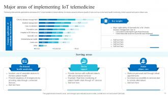 Role Of IoT And Technology In Healthcare Industry Powerpoint Presentation Slides IoT CD V Colorful Professional