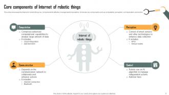 Role Of IoT Driven Robotics In Various Industries Powerpoint Presentation Slides IoT CD Idea Unique
