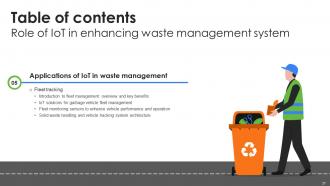 Role Of IoT In Enhancing Waste Management System Powerpoint Presentation Slides IoT CD Aesthatic Good