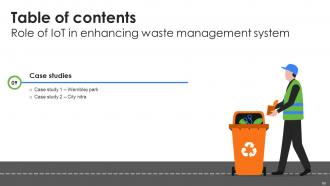 Role Of IoT In Enhancing Waste Management System Powerpoint Presentation Slides IoT CD Interactive Unique