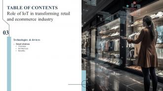Role Of IOT In Transforming Retail And Ecommerce Industry Powerpoint Presentation Slides IoT CD Good Impactful