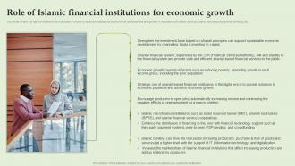 Role Of Islamic Financial Institutions For Economic Growth Everything About Islamic Banking Fin SS V