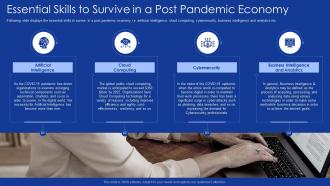 Role of it professionals in digitalization essential skills to survive in a post pandemic economy