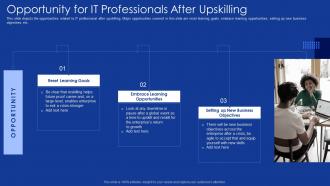 Role of it professionals in digitalization opportunity for it professionals after upskilling