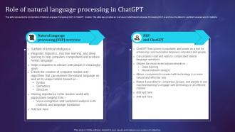 Role Of Natural Language Processing In Openais Chatgpt Working And Its Architecture