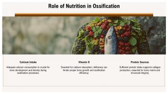 Role Of Nutrition In Ossification PPT Slides ACP