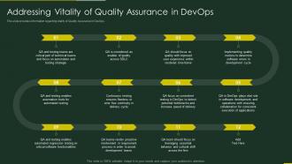 Role of qa in devops it addressing vitality of quality assurance in devops