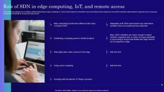 Role Of SDN In Edge Computing Iot And Remote Access Software Defined Networking IT