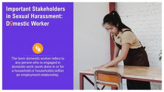 Role Of Stakeholders In Addressing Sexual Harassment Training Ppt Compatible Pre-designed