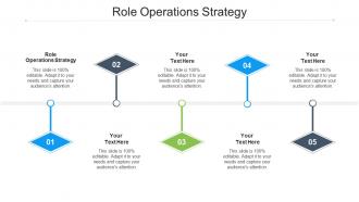 Role Operations Strategy Ppt Powerpoint Presentation Show Brochure Cpb