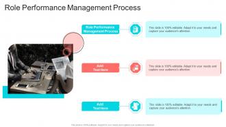 Role Performance Management Process In Powerpoint And Google Slides Cpb