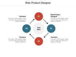 Role product designer ppt powerpoint presentation show graphic tips cpb