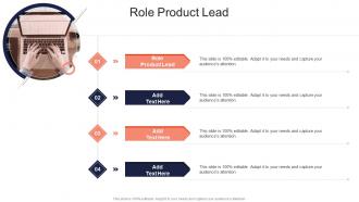 Role Product Lead In Powerpoint And Google Slides Cpb