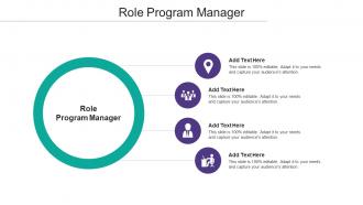 Role Program Manager Ppt Powerpoint Presentation Portfolio Brochure Cpb