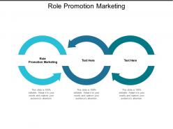 Role promotion marketing ppt powerpoint presentation icon introduction cpb