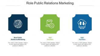 Role Public Relations Marketing Ppt Powerpoint Presentation Visual Aids Layouts Cpb