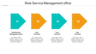 Role service management office ppt powerpoint presentation file slide cpb
