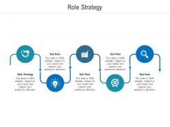 Role strategy ppt powerpoint presentation infographics rules cpb
