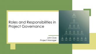 Roles And Responsibilities In Project Governance PPT Presentation AT