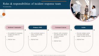 Roles And Responsibilities Of Incident Response Team Service Desk Incident Management